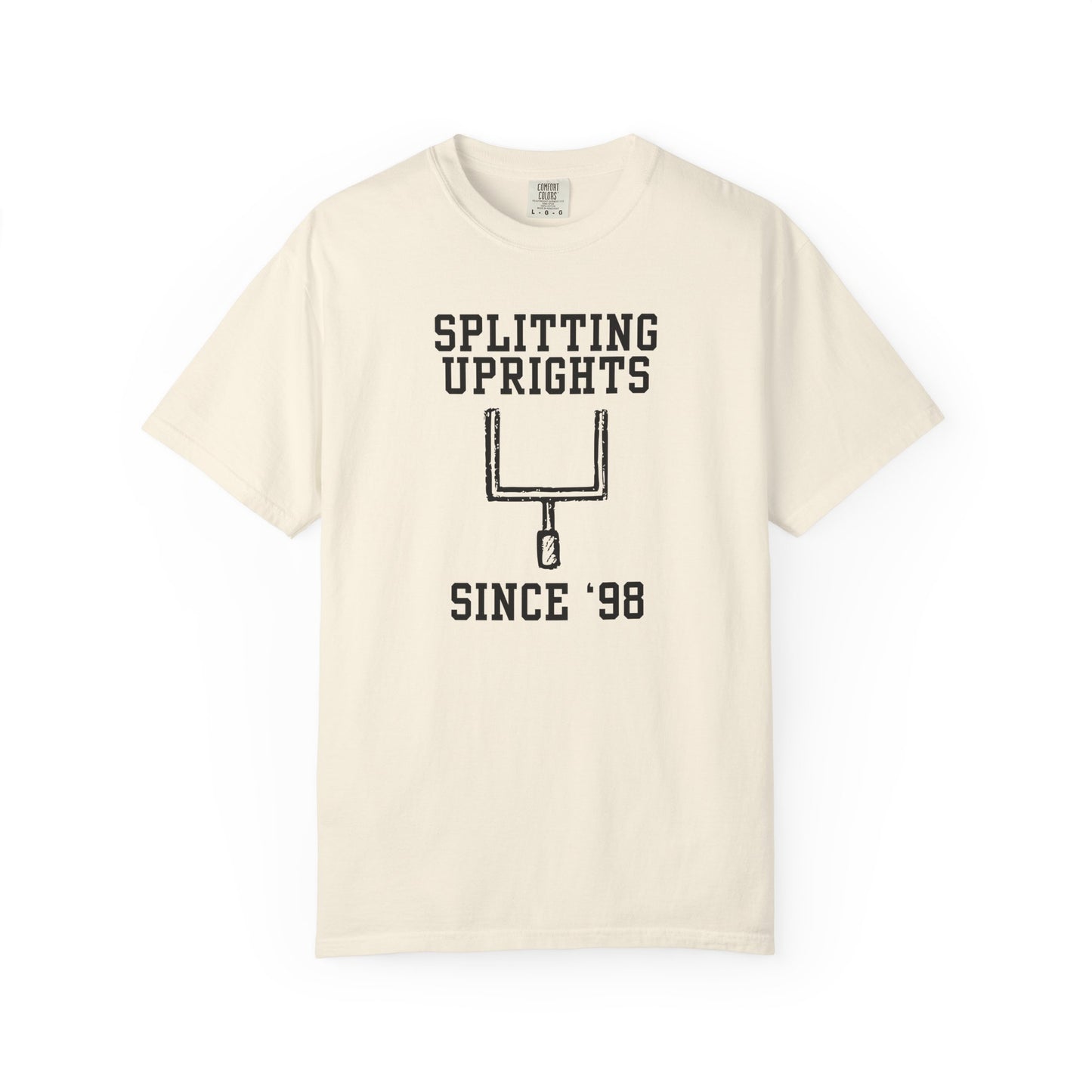 Splitting Uprights Tee