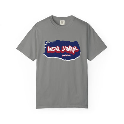 New York Football Graffiti Tee - Style 1