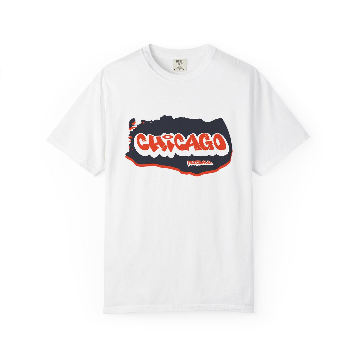 Chicago Football Graffiti Tee