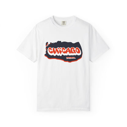Chicago Football Graffiti Tee