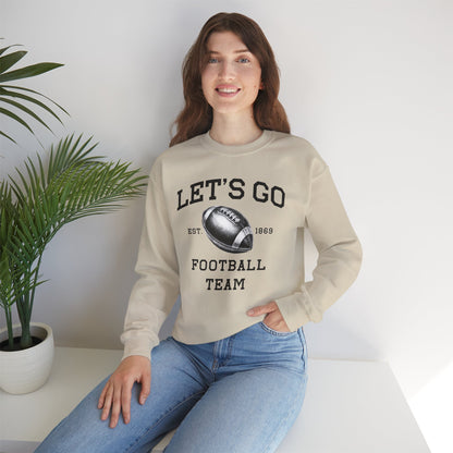 Let’s Go Football Team Crewneck