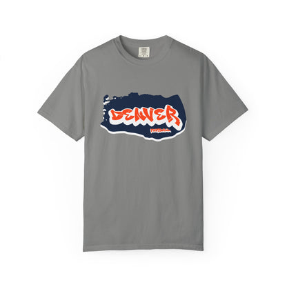 Denver Football Graffiti Tee