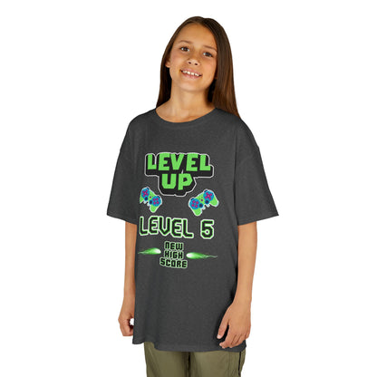 Level Up Birthday Tee | Gamer Birthday Shirt - Level 5