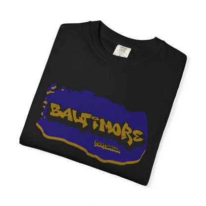Baltimore Football Graffiti Tee