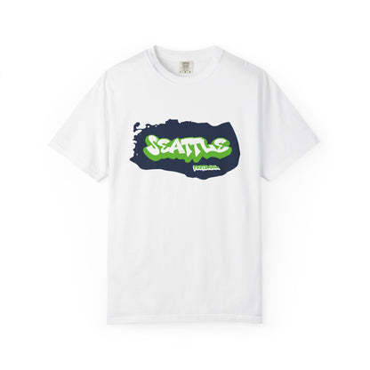 Seattle Football Graffiti Tee