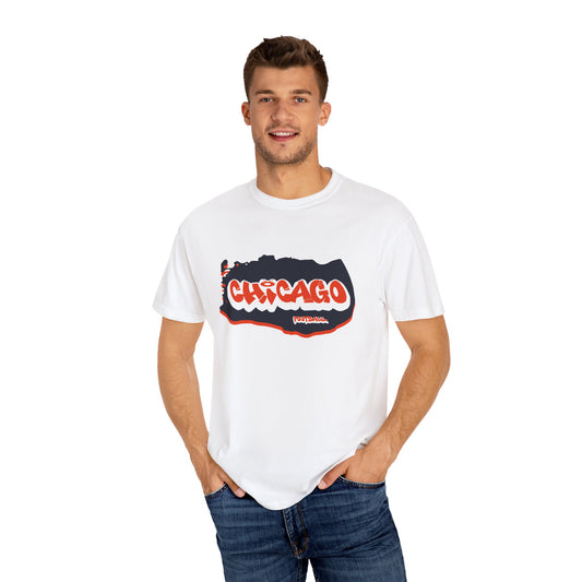 Chicago Football Graffiti Tee