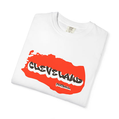 Cleveland Football Graffiti Tee