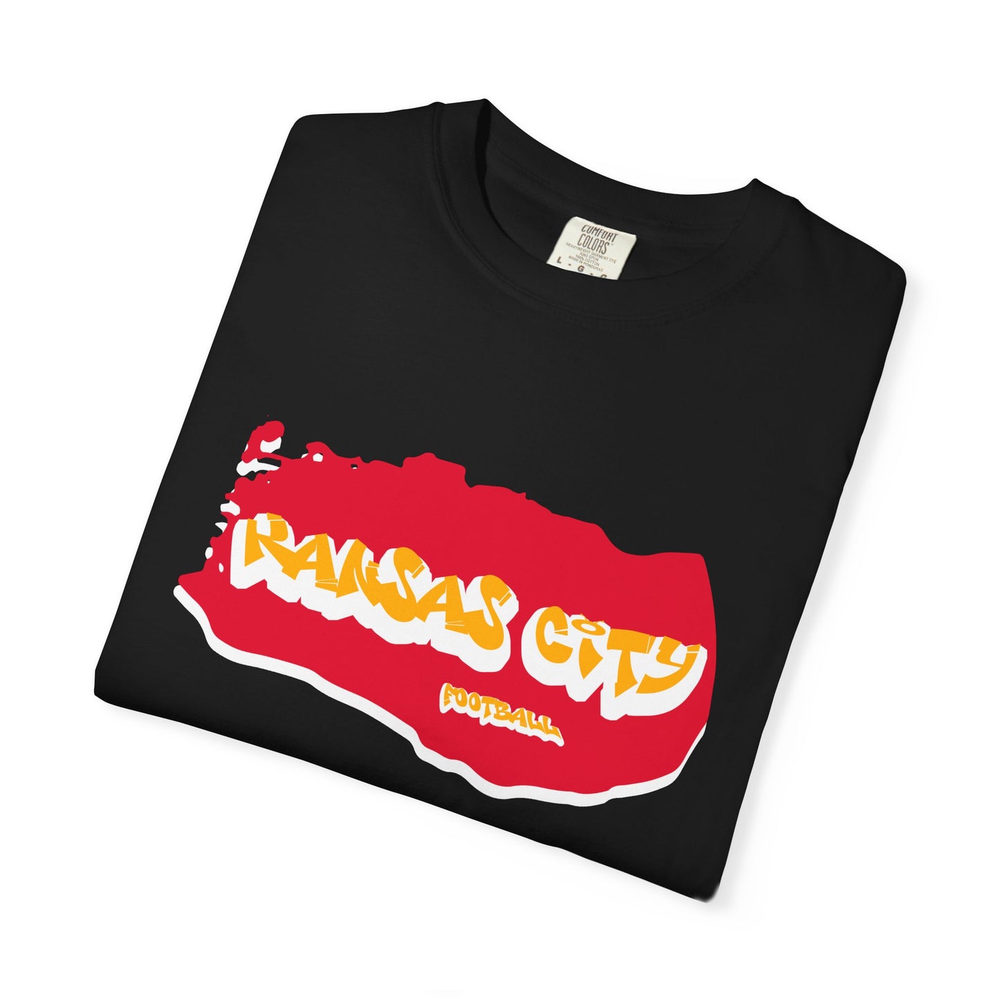 Kansas City Football Graffiti Tee