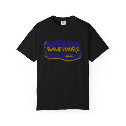 Baltimore Football Graffiti Tee