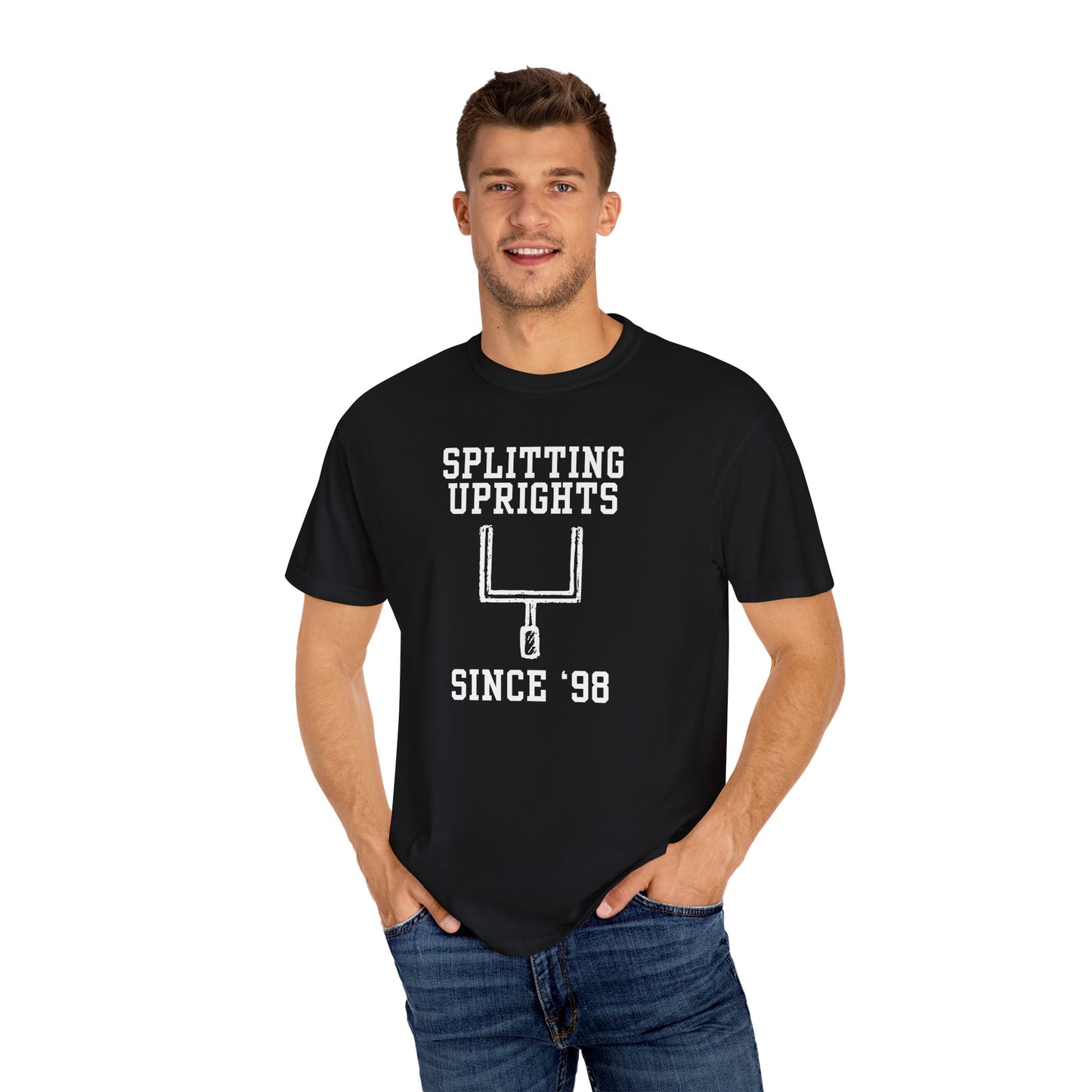 Splitting Uprights Tee