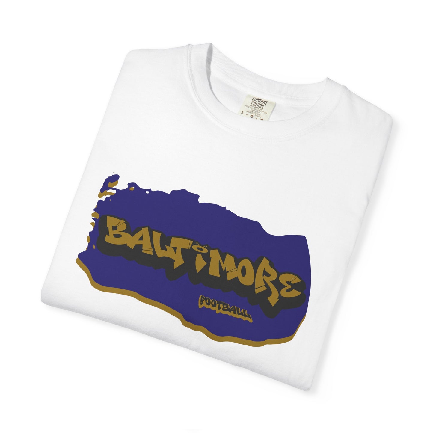 Baltimore Football Graffiti Tee