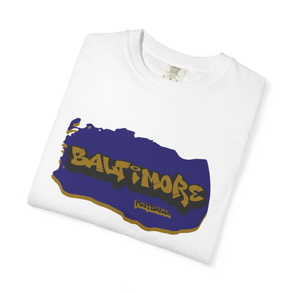 Baltimore Football Graffiti Tee