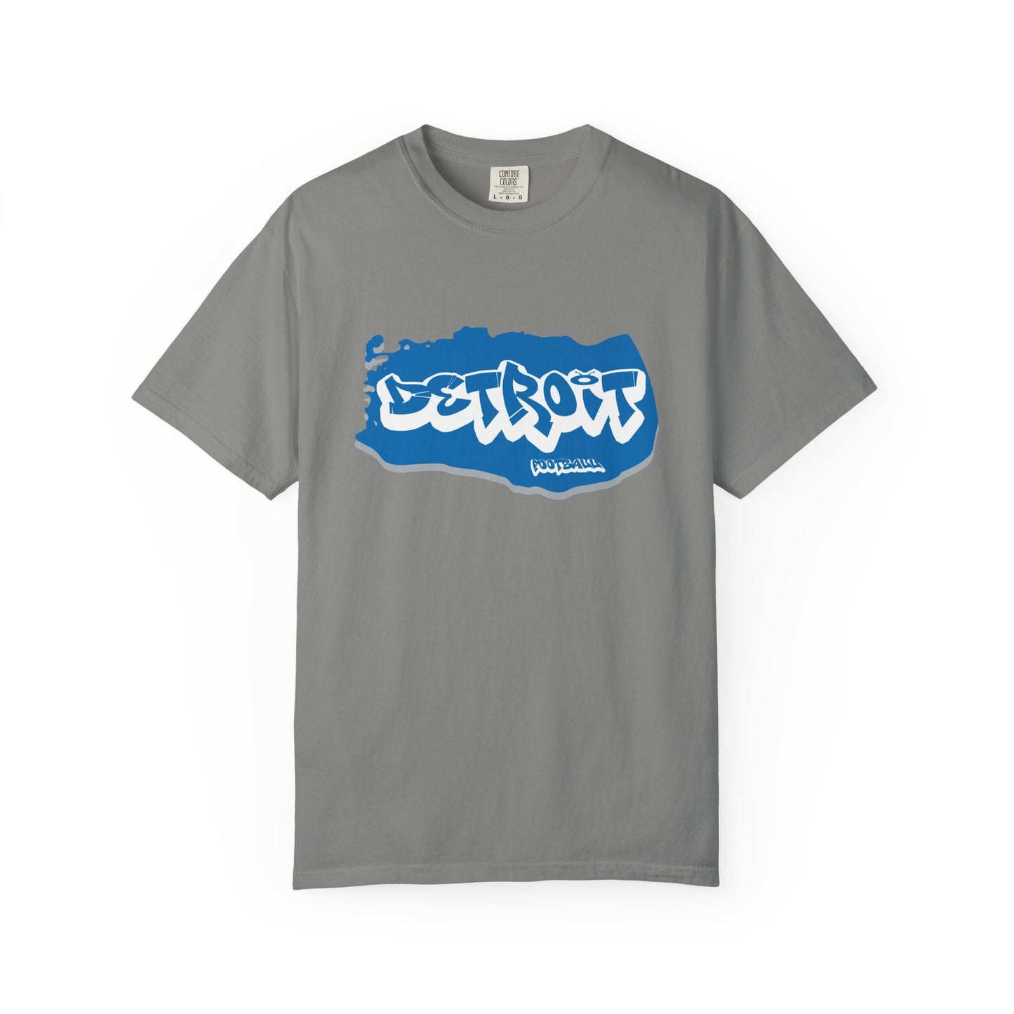 Detroit Football Graffiti Tee