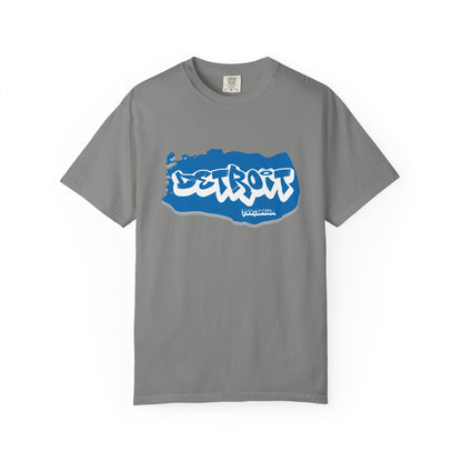 Detroit Football Graffiti Tee