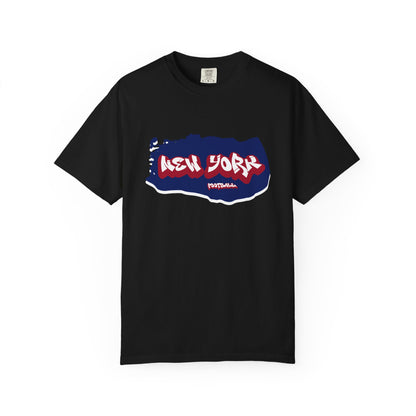 New York Football Graffiti Tee - Style 1