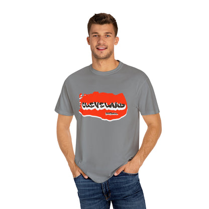 Cleveland Football Graffiti Tee