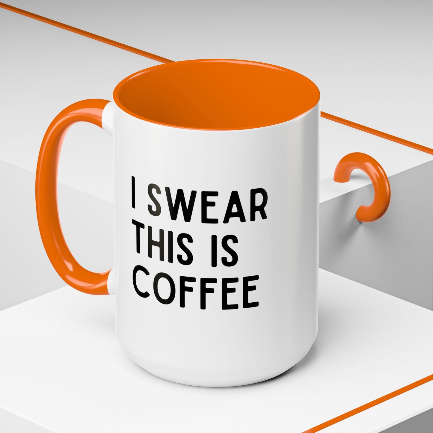 I Swear This Is Coffee Mug