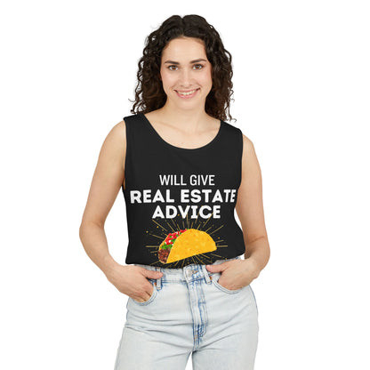 Will Give Real Estate Advice for Tacos Tank