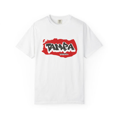 Tampa Football Graffiti Tee