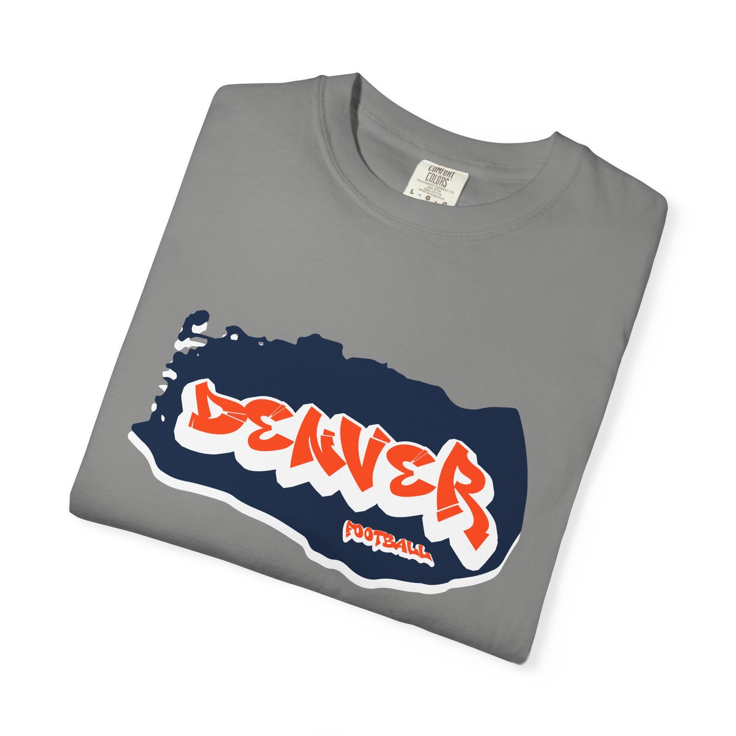 Denver Football Graffiti Tee