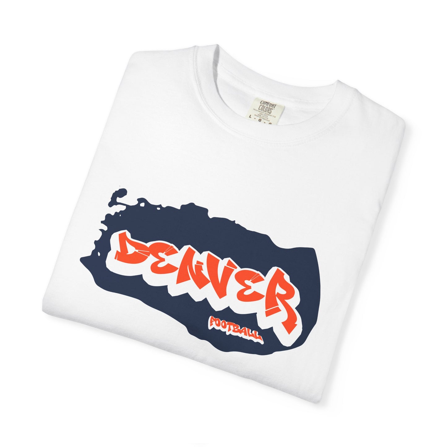 Denver Football Graffiti Tee