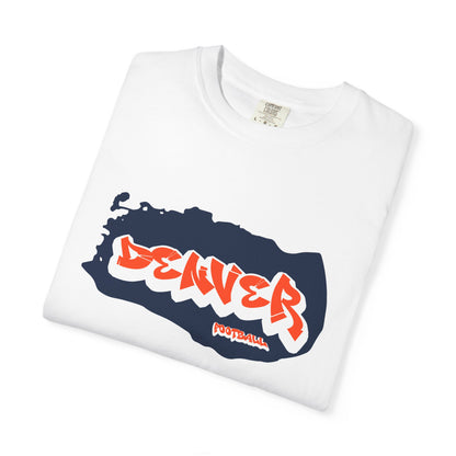 Denver Football Graffiti Tee