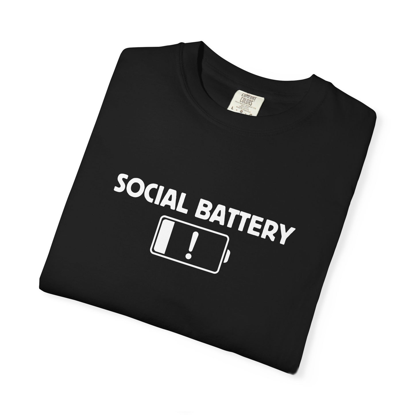 Low Social Battery Tee