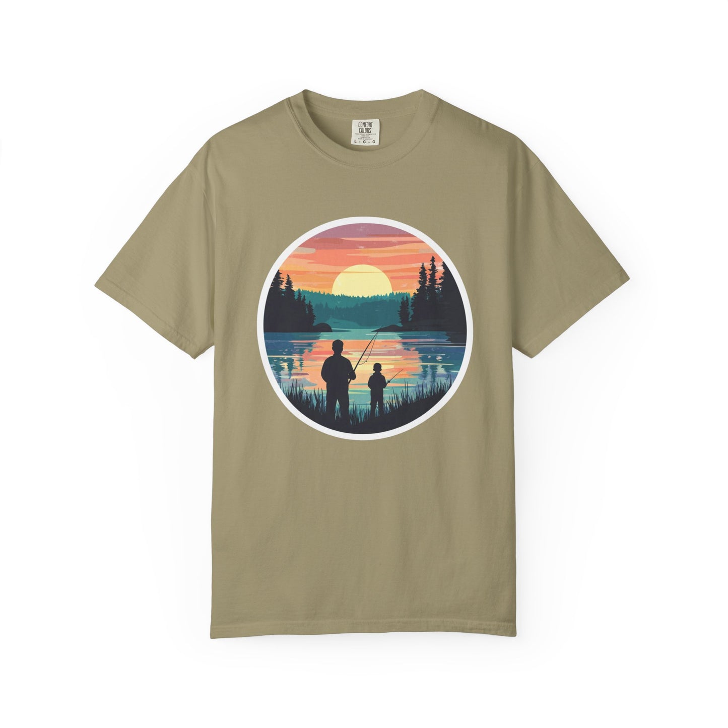 Father, Son, & Fishing Tee