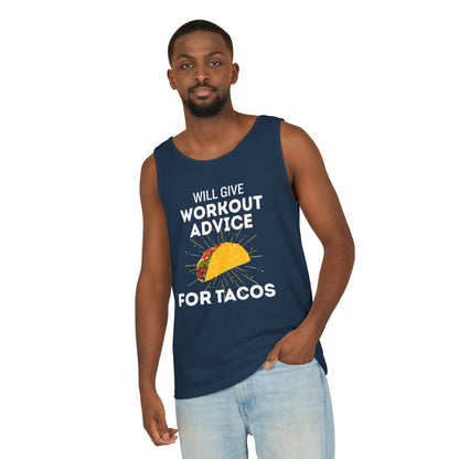 Will Give Workout Advice for Tacos Tank
