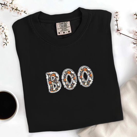 Boo Lettering Tee