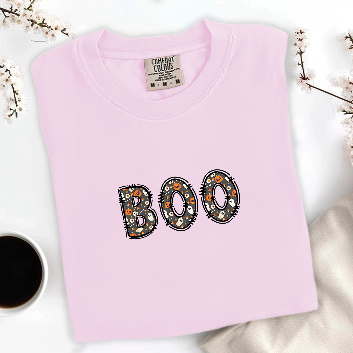 Boo Lettering Tee