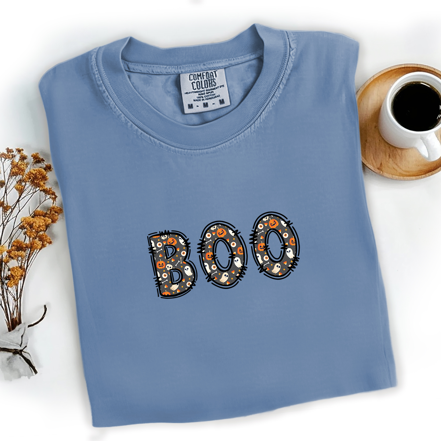 Boo Lettering Tee