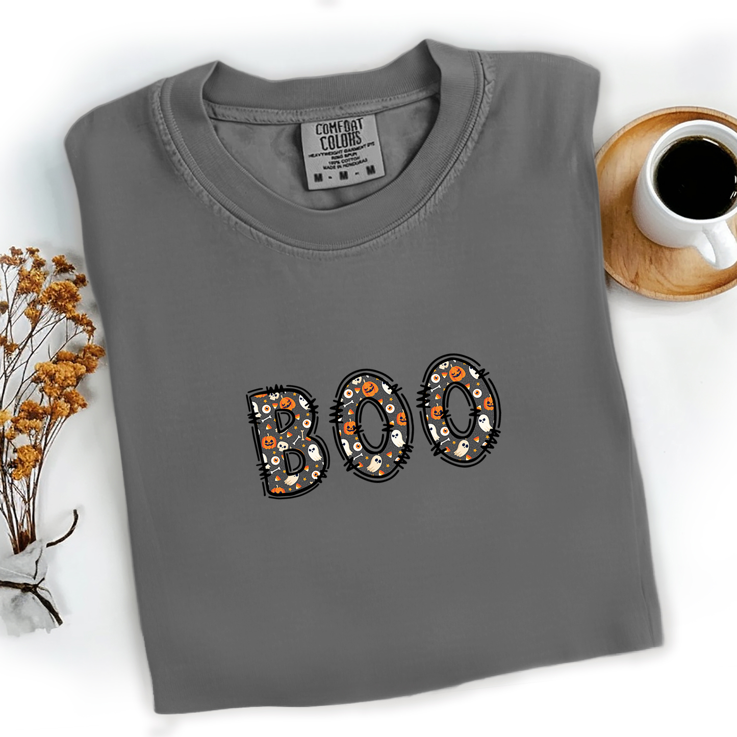 Boo Lettering Tee