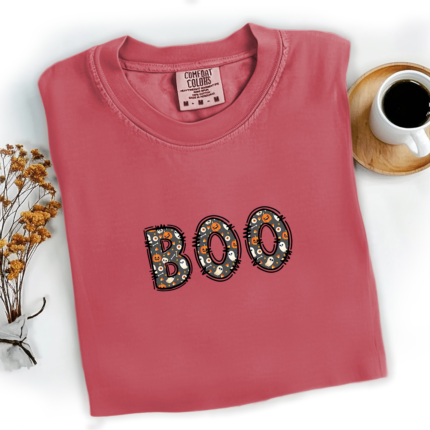 Boo Lettering Tee