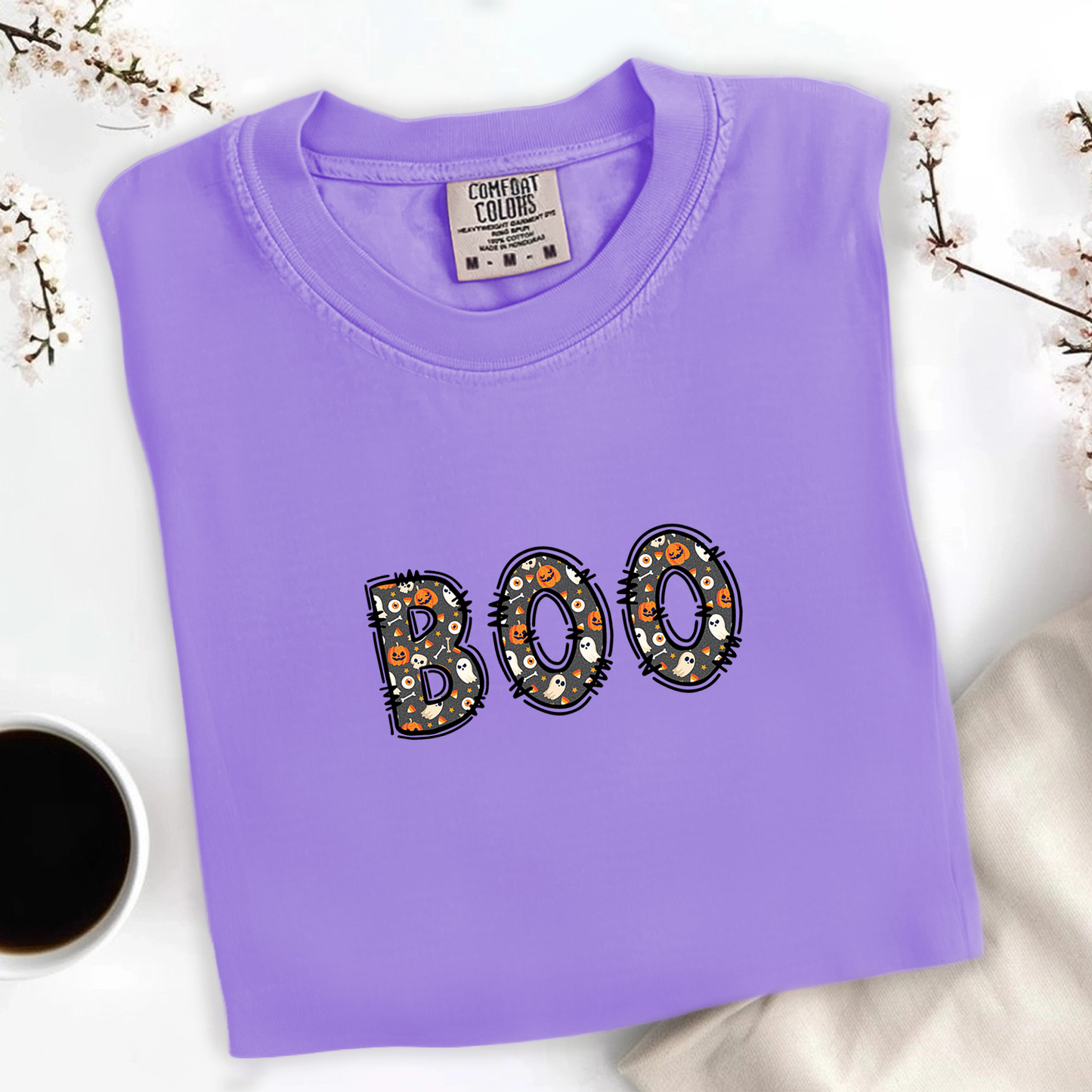Boo Lettering Tee