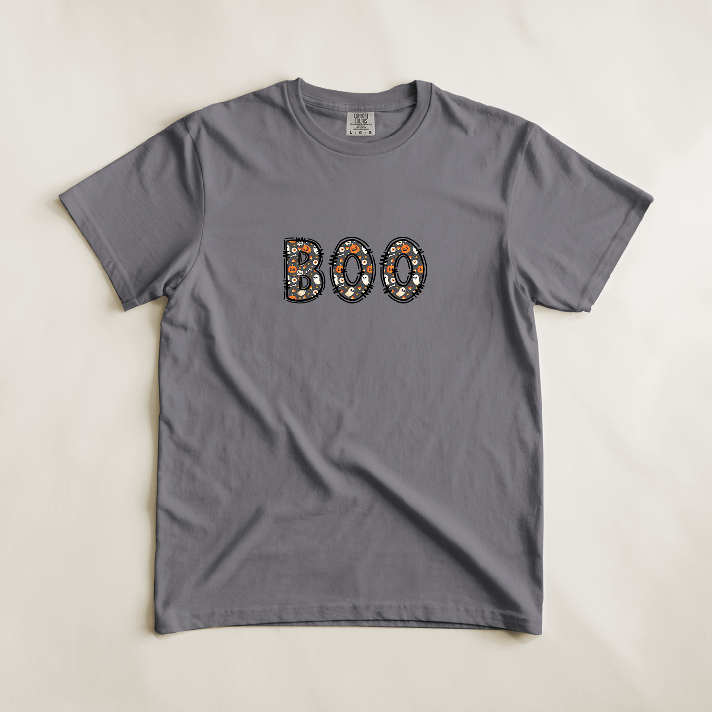 Boo Lettering Tee