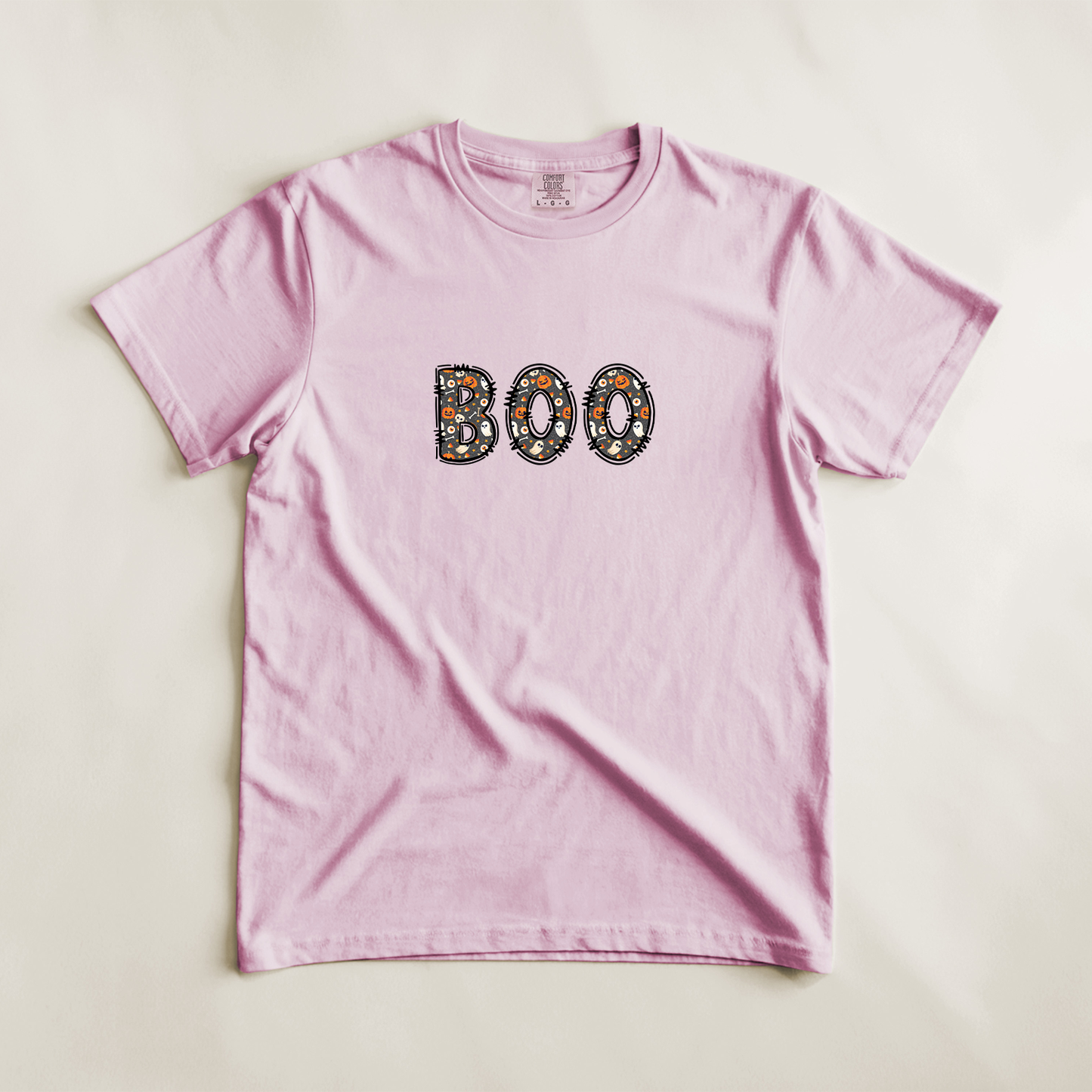 Boo Lettering Tee