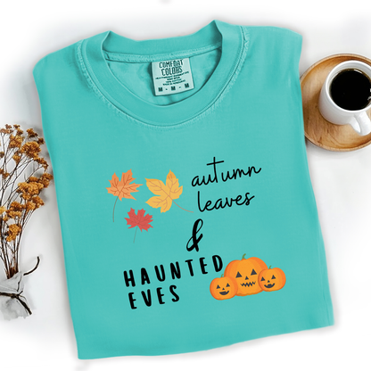 Autumn Leaves & Haunted Eves Tee