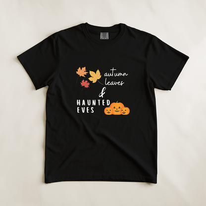 Autumn Leaves & Haunted Eves Tee