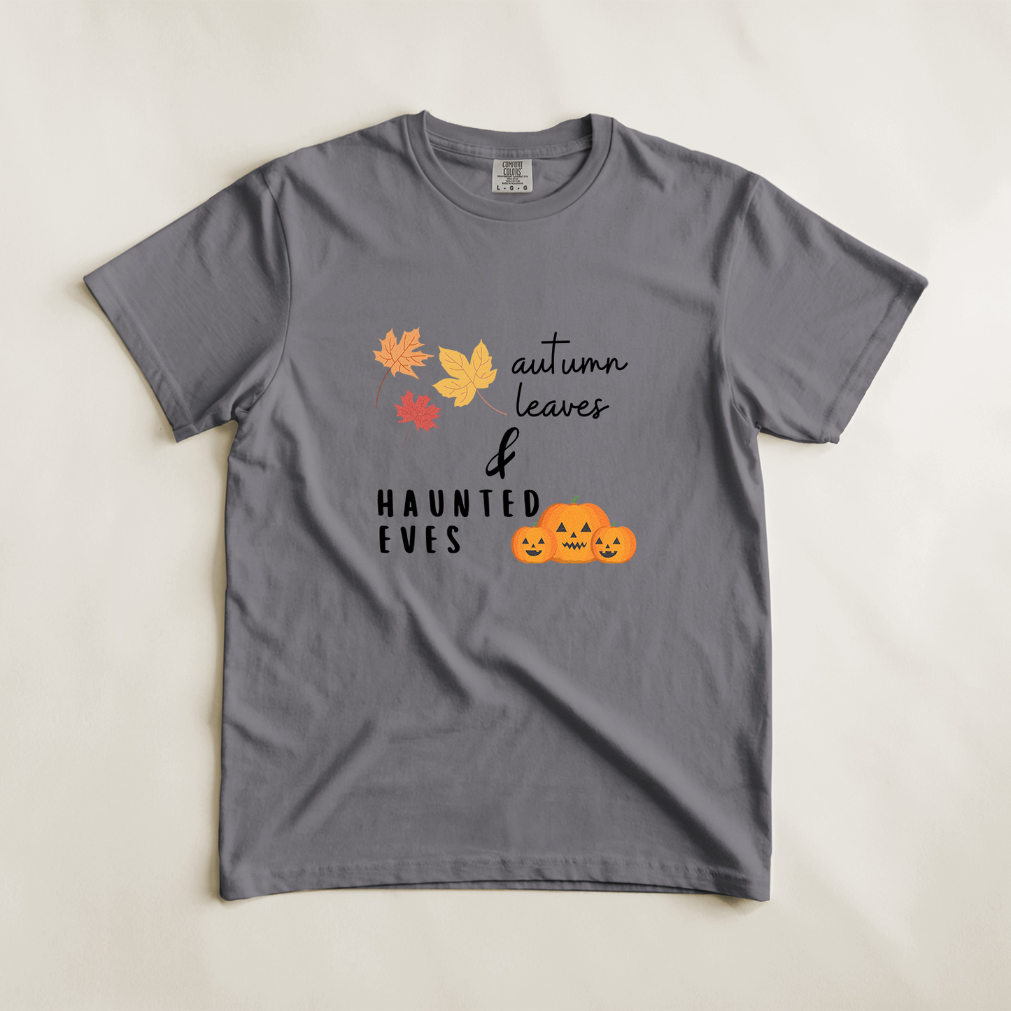 Autumn Leaves & Haunted Eves Tee