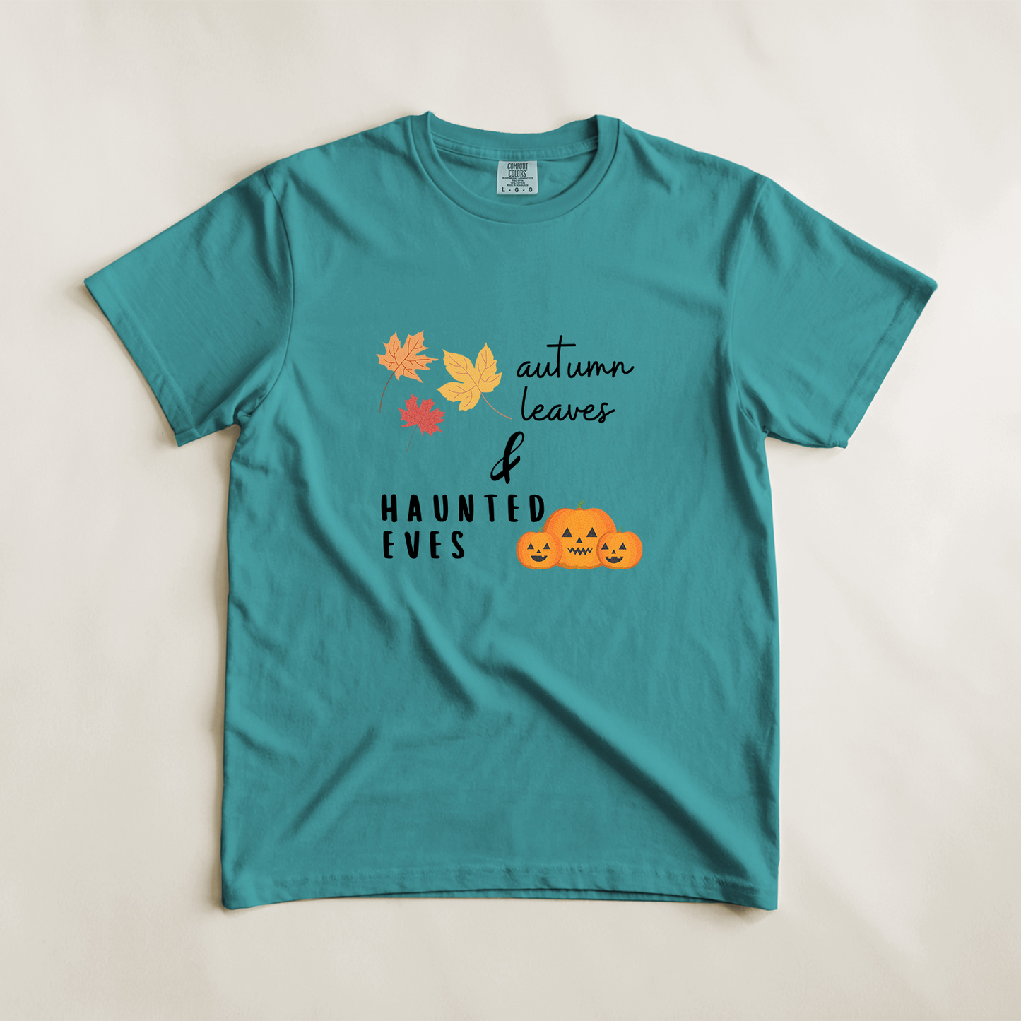 Autumn Leaves & Haunted Eves Tee
