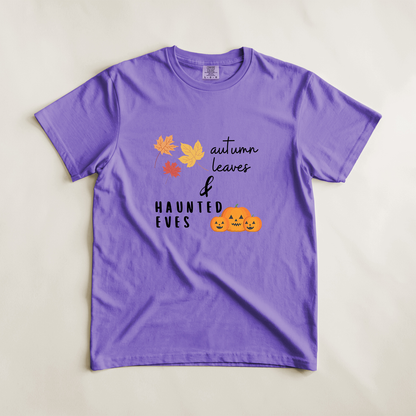 Autumn Leaves & Haunted Eves Tee