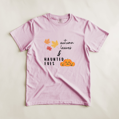 Autumn Leaves & Haunted Eves Tee