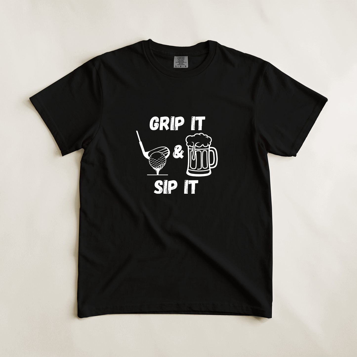 Grip It and Sip It Golf Tee