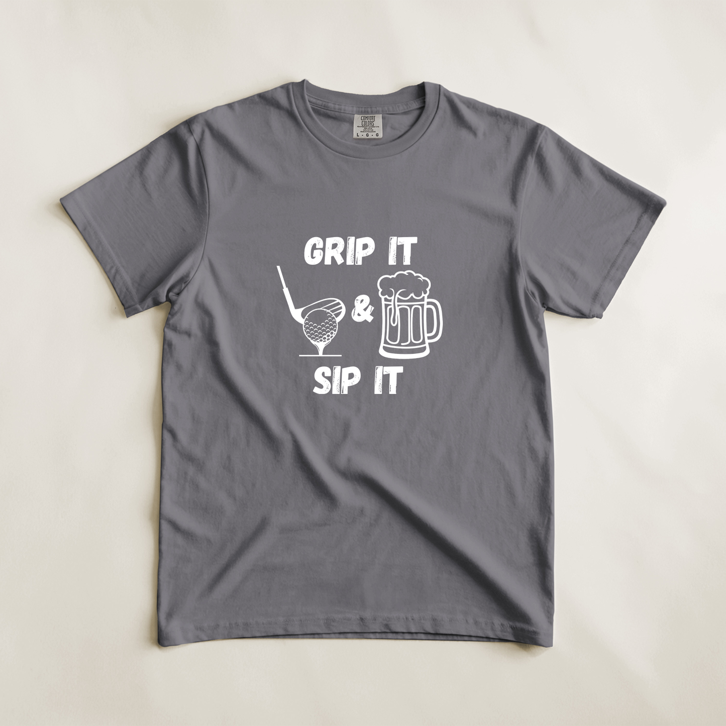 Grip It and Sip It Golf Tee