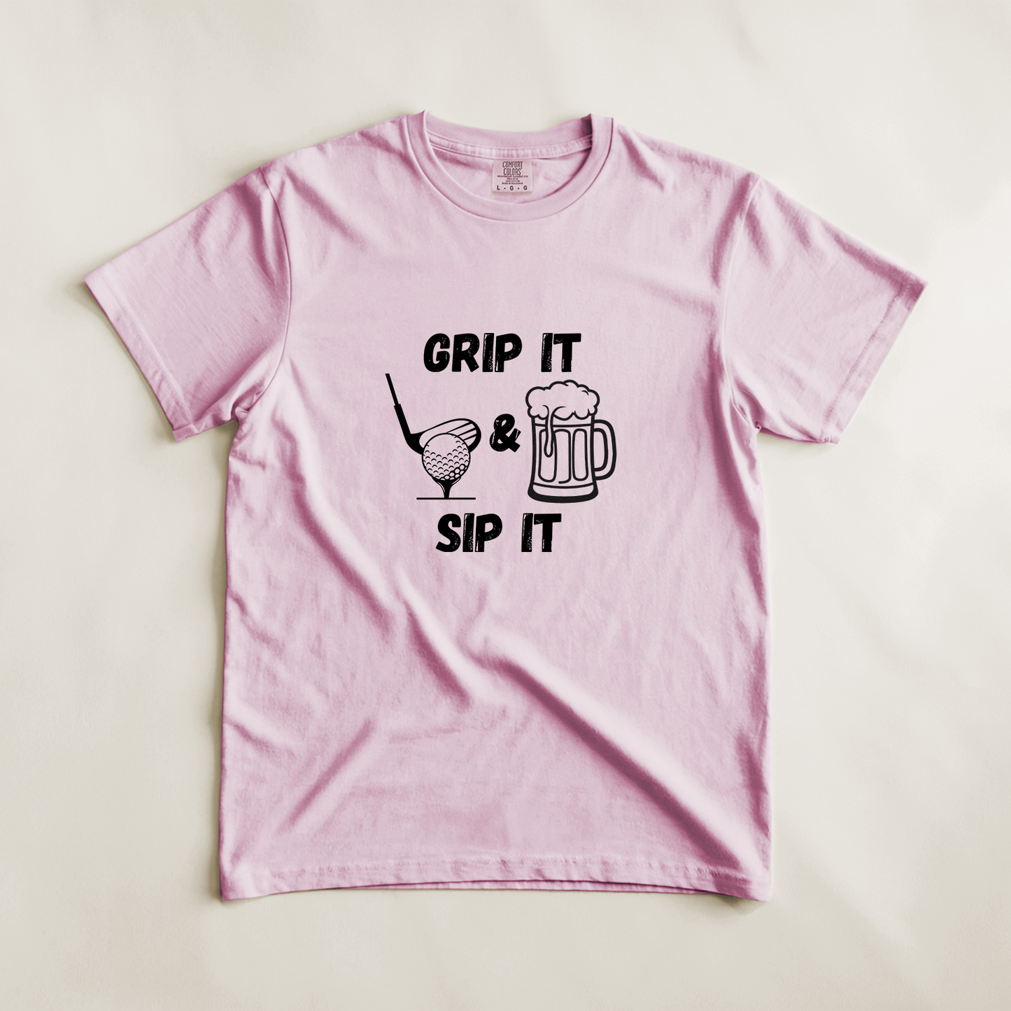 Grip It and Sip It Golf Tee