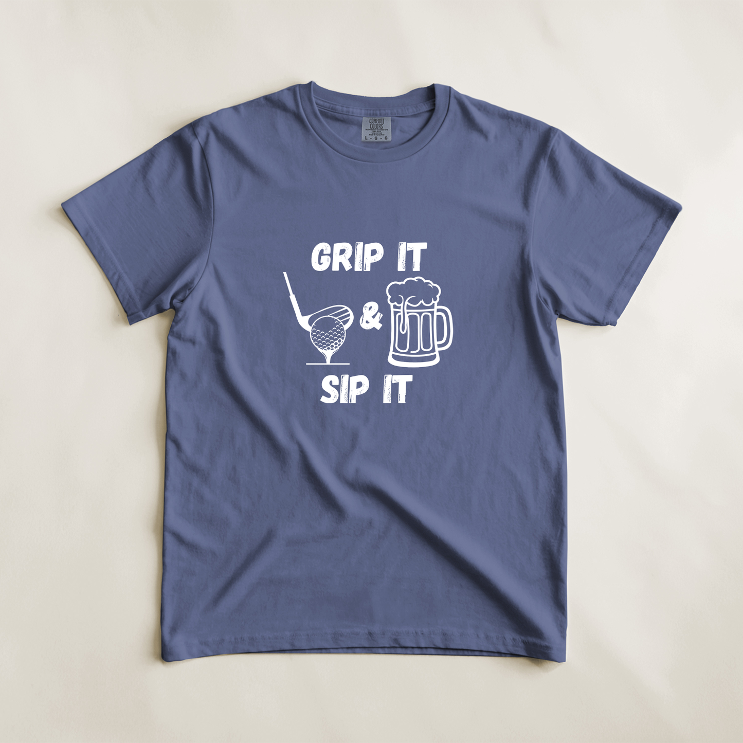 Grip It and Sip It Golf Tee