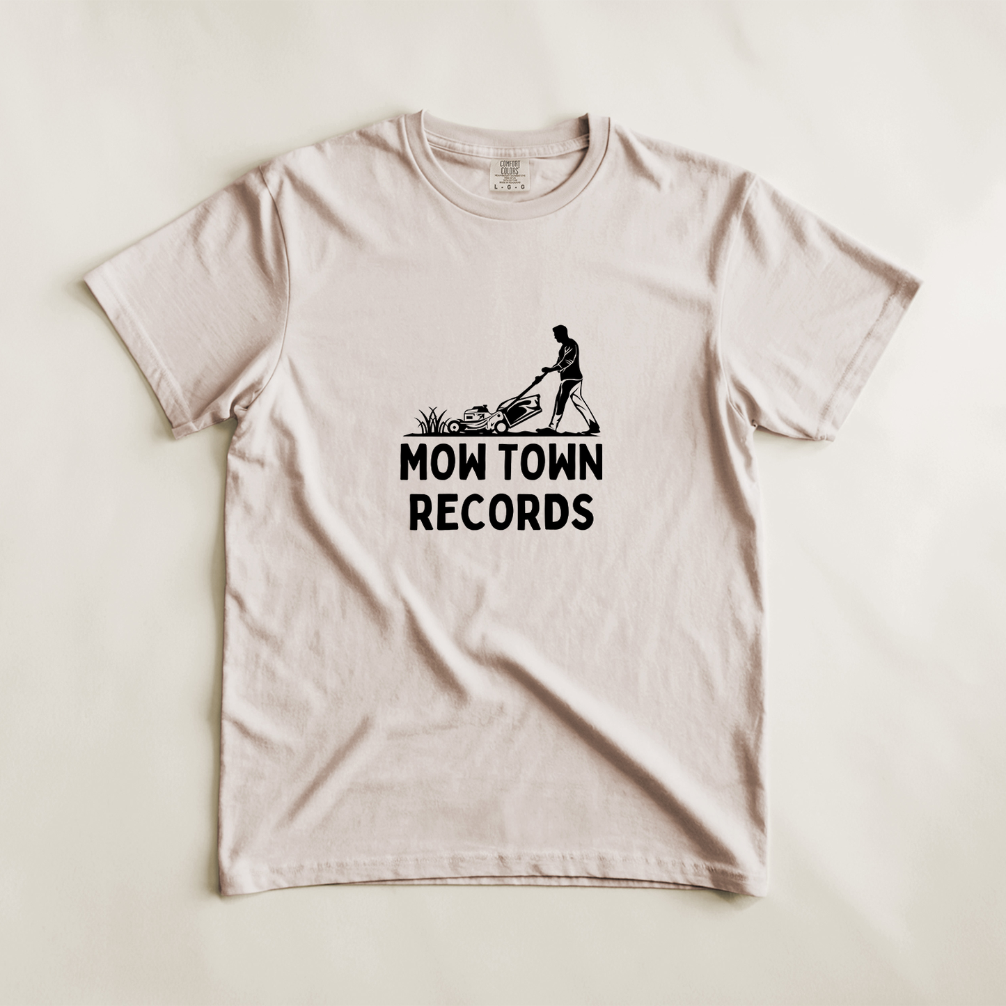 Mow Town Records Tee