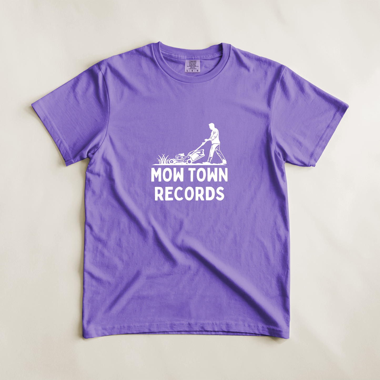 Mow Town Records Tee
