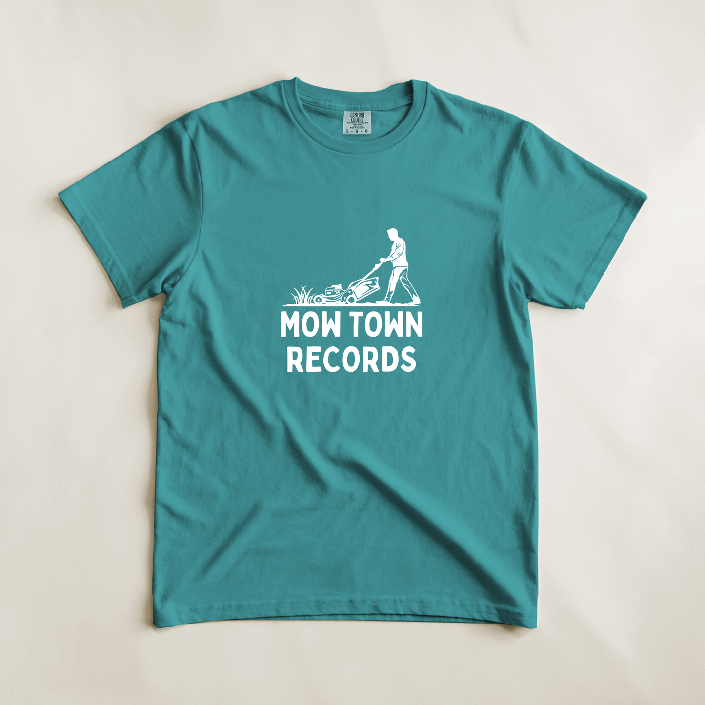 Mow Town Records Tee